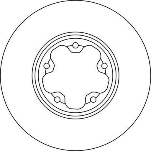Abtex 2 x Vented Front Brake Discs BD2147V