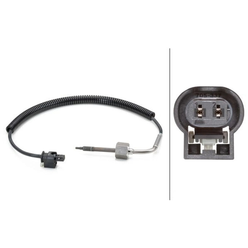 Hella Exhaust Gas Temperature Sensor before catalytic 6PT 014 494-131