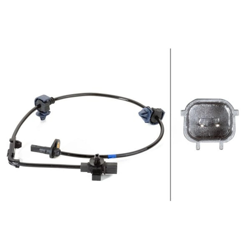 Hella ABS Wheel Speed Sensor Front 6PU 230 040-071