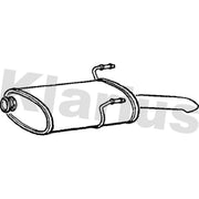 Klarius Box With Tail Pipe Rear PG596W