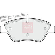 Apec Front Brake Pad Set PAD1274