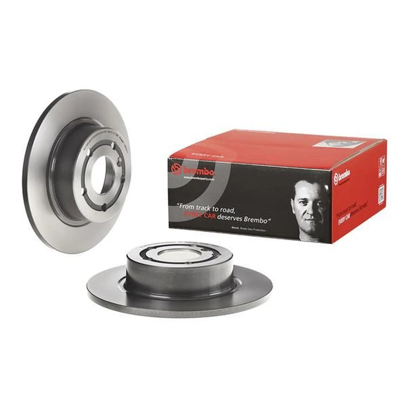 Brembo 2 x Solid Rear Brake Discs 08.6838.11