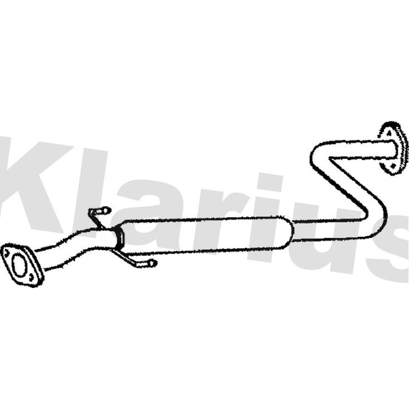 Klarius Box With Centre Pipe Centre RR252A