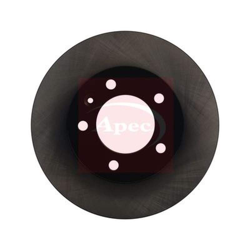 Apec 2 x Solid Rear Brake Discs DSK2839