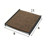 Valeo Cabin Air Filter (Pollen Filter) 701020