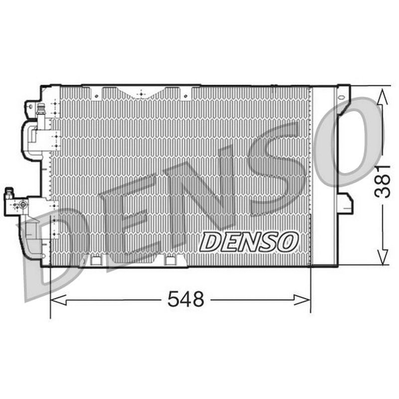 Denso Air Conditioning Condenser DCN20005