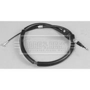 Borg & Beck Handbrake Cable Right Rear BKB2381