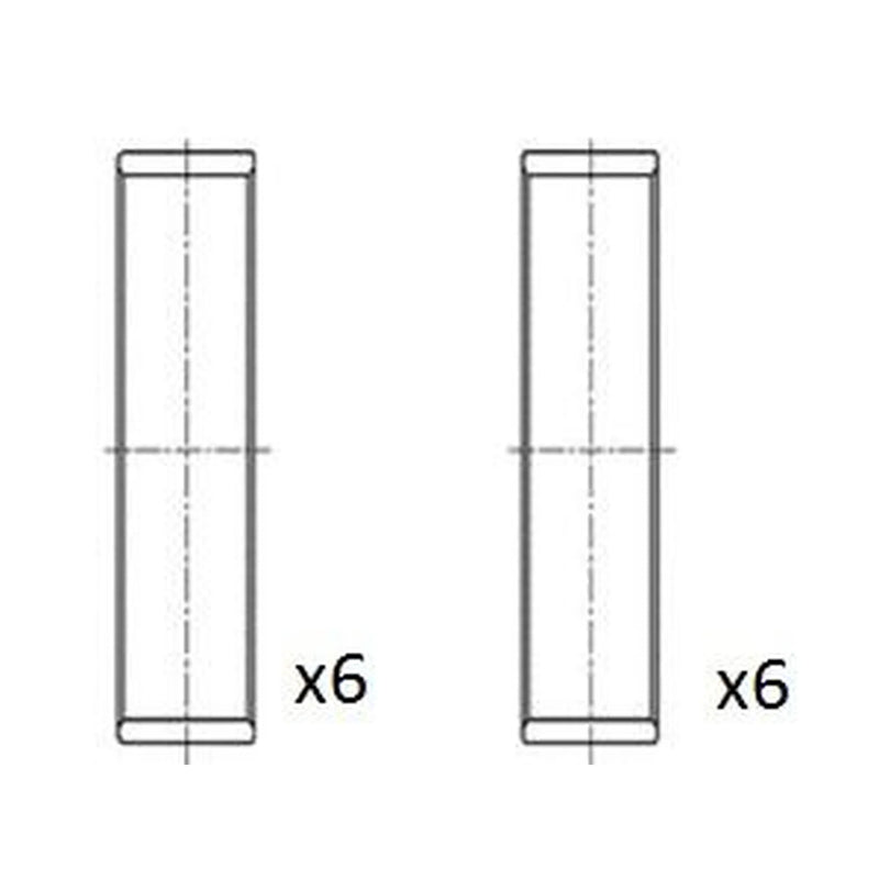 FAI Big End Bearing Set 66mm BB2078-STD