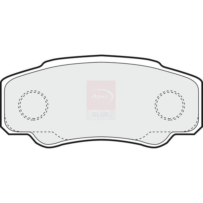 Apec Rear Brake Pad Set PD3576