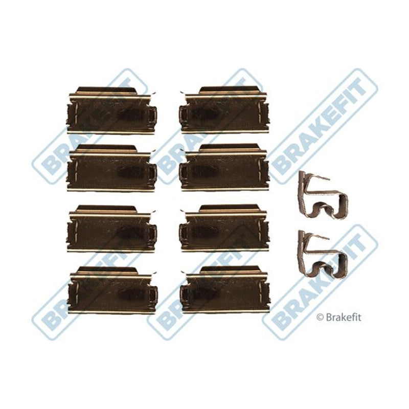Apec Brake Pad Accessory Fitting Kit Front BKT1040