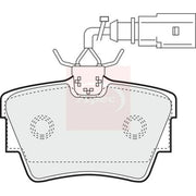 Apec Rear Brake Pad Set PAD1340