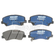 Borg & Beck 4 x Front Brake Pad Set BBP2330