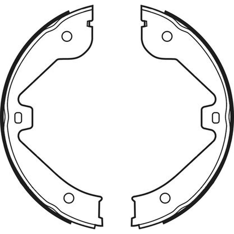 Abtex Brake Shoe Set Axle Kit ABS4091