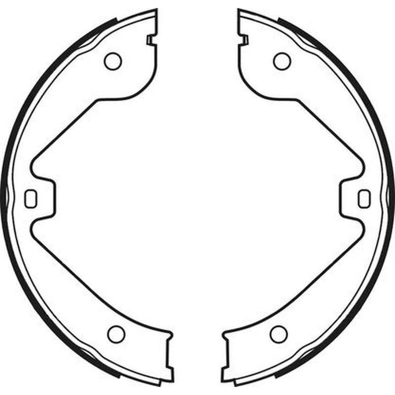 Abtex Brake Shoe Set Axle Kit ABS4091