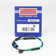 Borg & Beck Brake Pad Wear Sensor Rear BWL3233