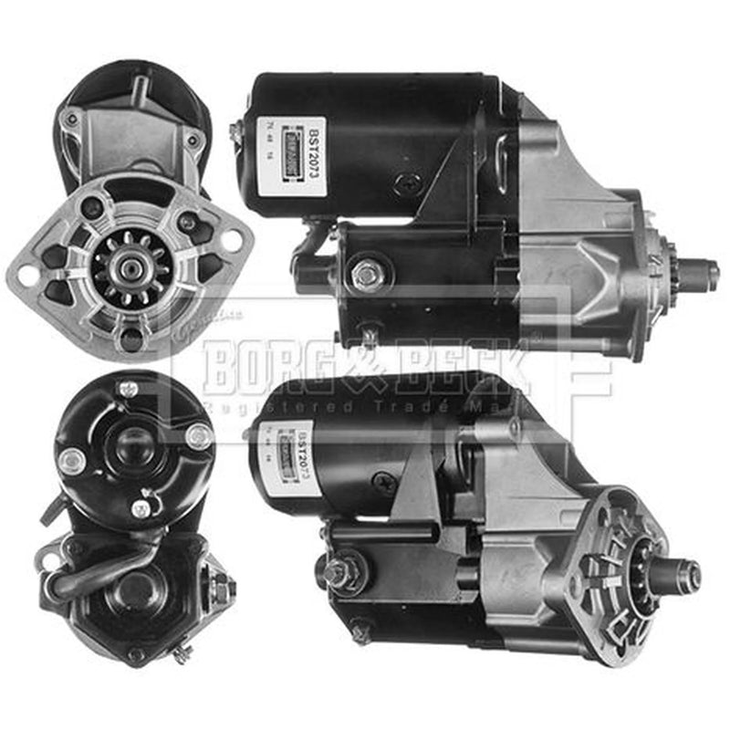 Borg & Beck Starter Motor 12V 2.5kW 11 Teeth BST2073