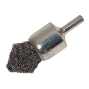 Lessmann Pointed End Brush with Shank 23/68 x 25mm, 0.30 Steel Wire - 453.162