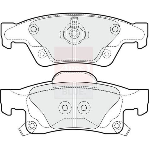 Apec Rear Brake Pad Set PD4274