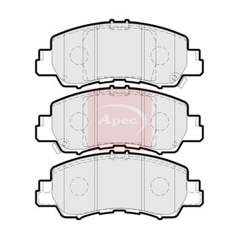 Apec Front Brake Pad Set PAD2321