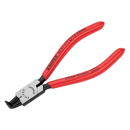 KNIPEX 44 21 J11 Circlip Pliers Internal 90° Bent Tip 12 - 25mm - 44 21 J11 SB