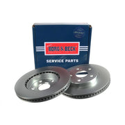 Borg & Beck 2 x Vented Front Brake Discs BBD5600