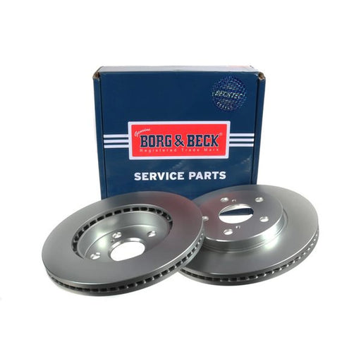 Borg & Beck 2 x Vented Front Brake Discs BBD5600