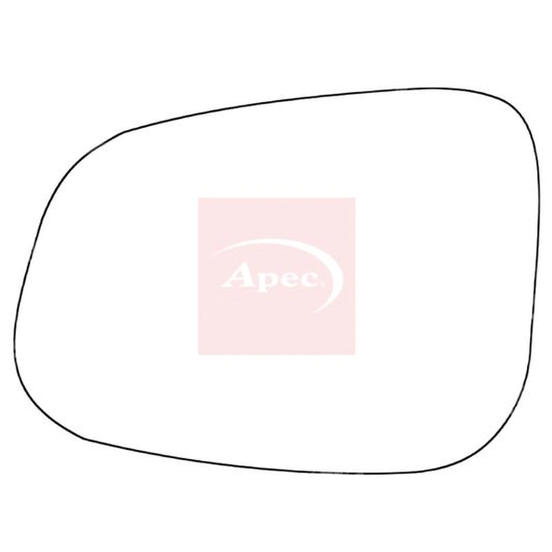 Apec Exterior Wing Mirror Glass Left AMS2705