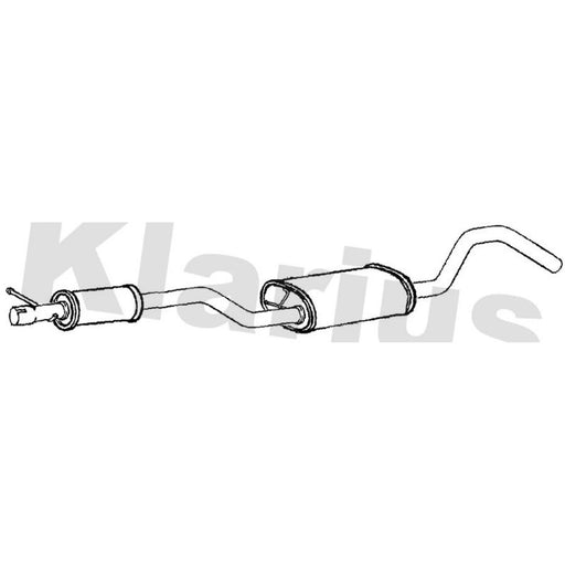 Klarius Box With Centre Pipe Centre MA353D