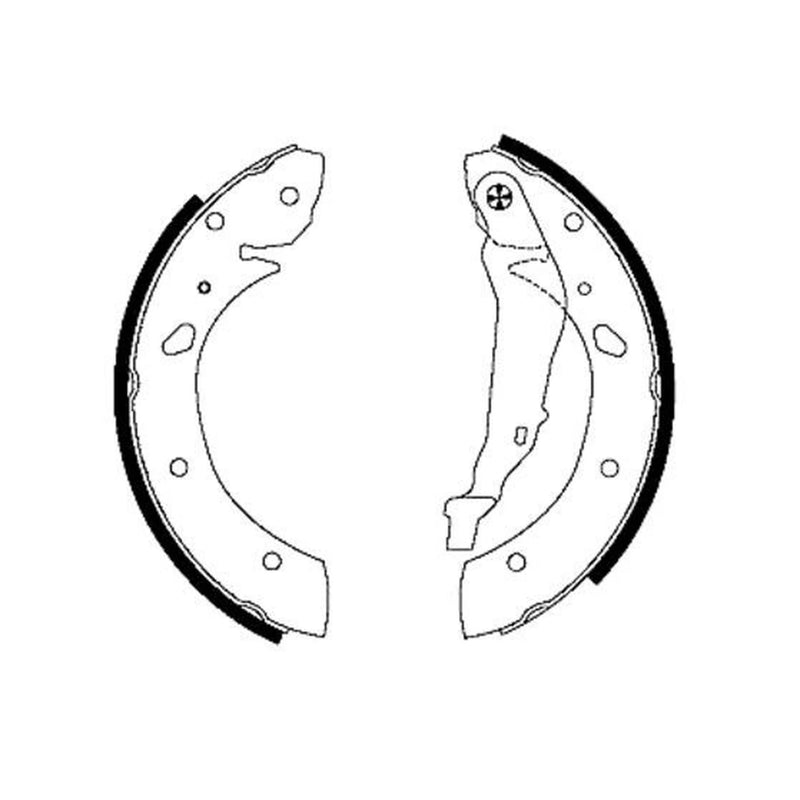 Textar Brake Shoe Set Axle Kit 91053400