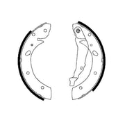 Mintex Brake Shoe Set Axle Kit MFR427
