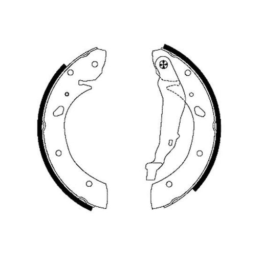 Mintex Brake Shoe Set Axle Kit MFR427