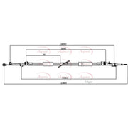 Apec Manual Transmission Cable Pull CAB7033