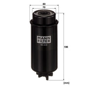MANN-FILTER Fuel Filter Element WK 8123 OE 1931137 84565927 84557541 87801285