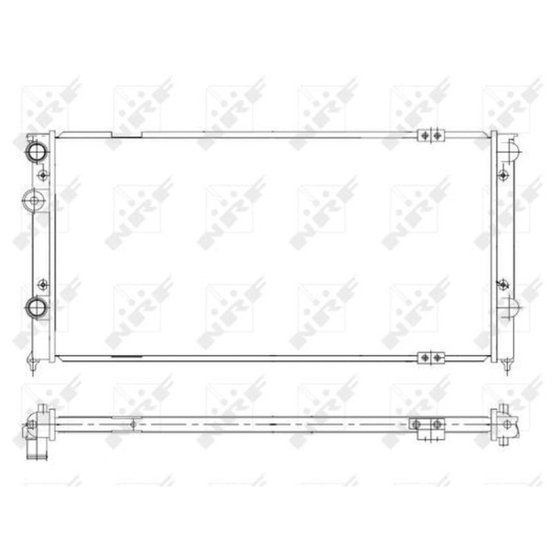 NRF Engine Radiator 58929