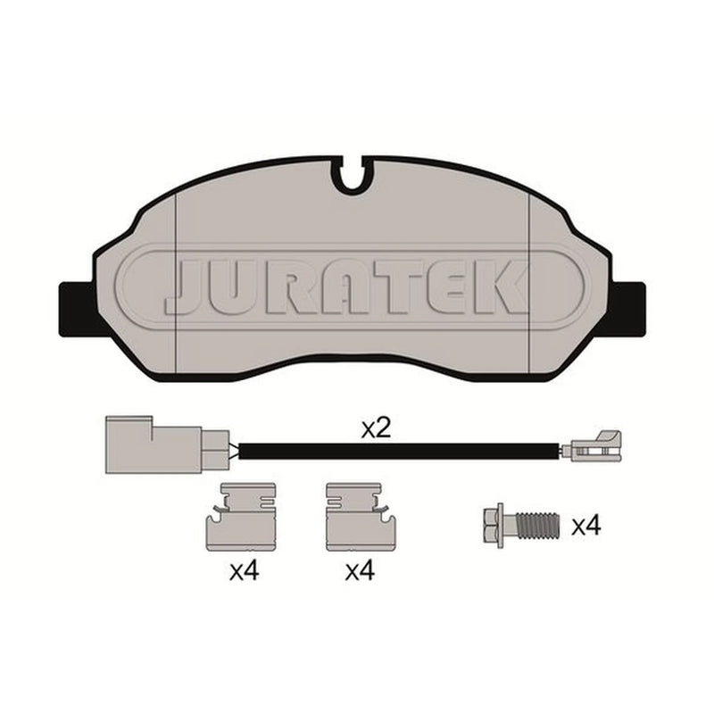 Juratek Front Brake Pad Set JCP8061