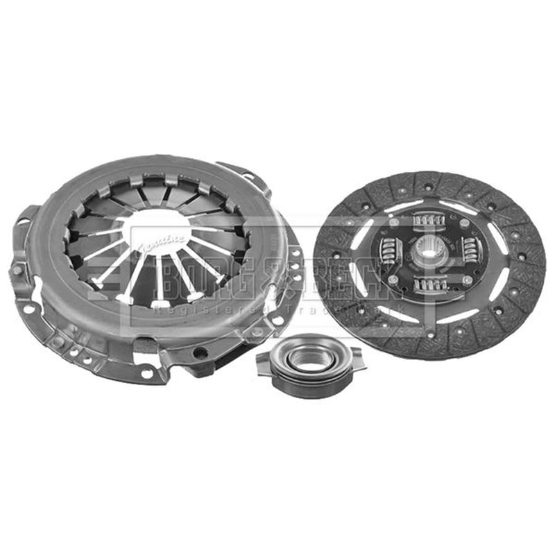 Borg & Beck Clutch Kit Set 3pc 200mm HK2832