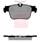 Apec Rear Brake Pad Set PAD2391