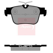 Apec Rear Brake Pad Set PAD2391