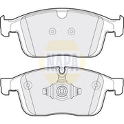 NAPA Front Brake Pad Set NBP1637