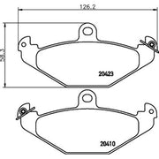 Mintex Rear Brake Pad Set MDB1445