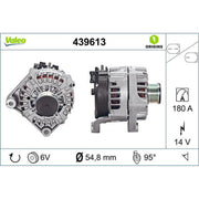 Valeo Car Alternator 12V 439613