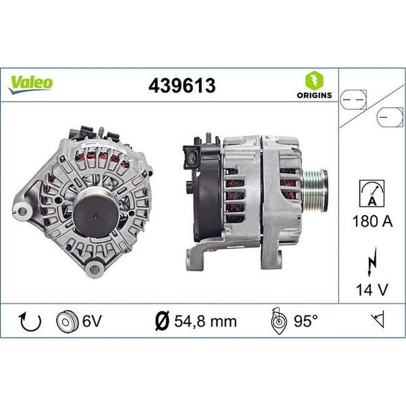 Valeo Car Alternator 12V 439613