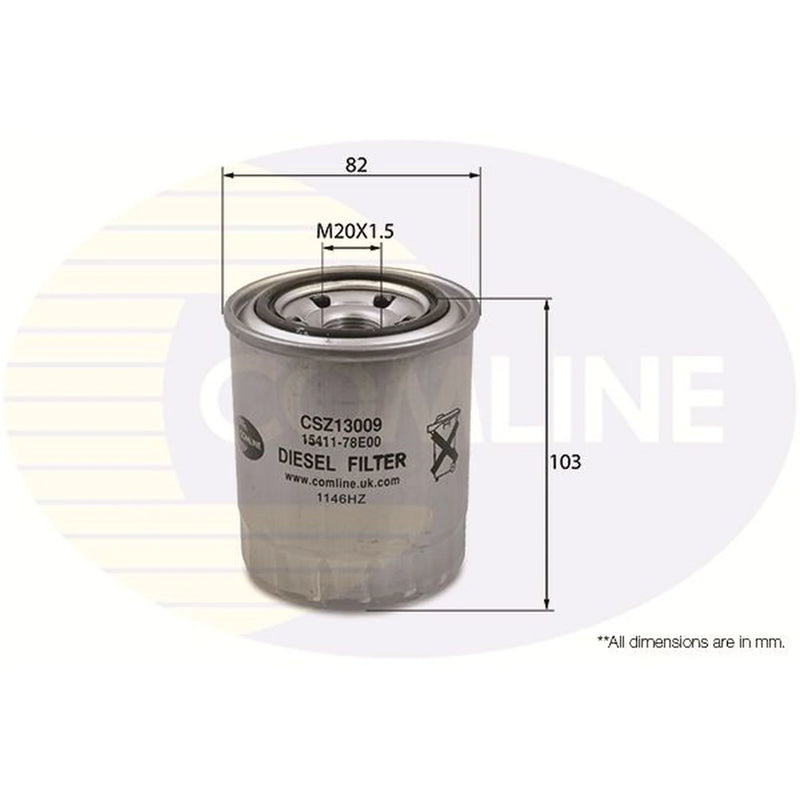 Comline Fuel Filter Element CSZ13009