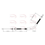 Apec Handbrake Cable Front CAB1680