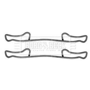 Borg & Beck Brake Pad Accessory Fitting Kit Rear BBK1462