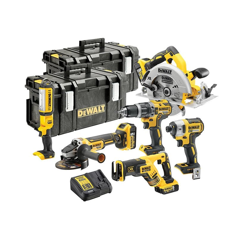 DEWALT Power Tools DCK623P3 18V XR Brushless Kit, 6 Piece - DCK623P3-GB