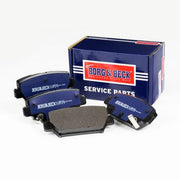 Borg & Beck 4 x Rear Brake Pad Set BBP2818