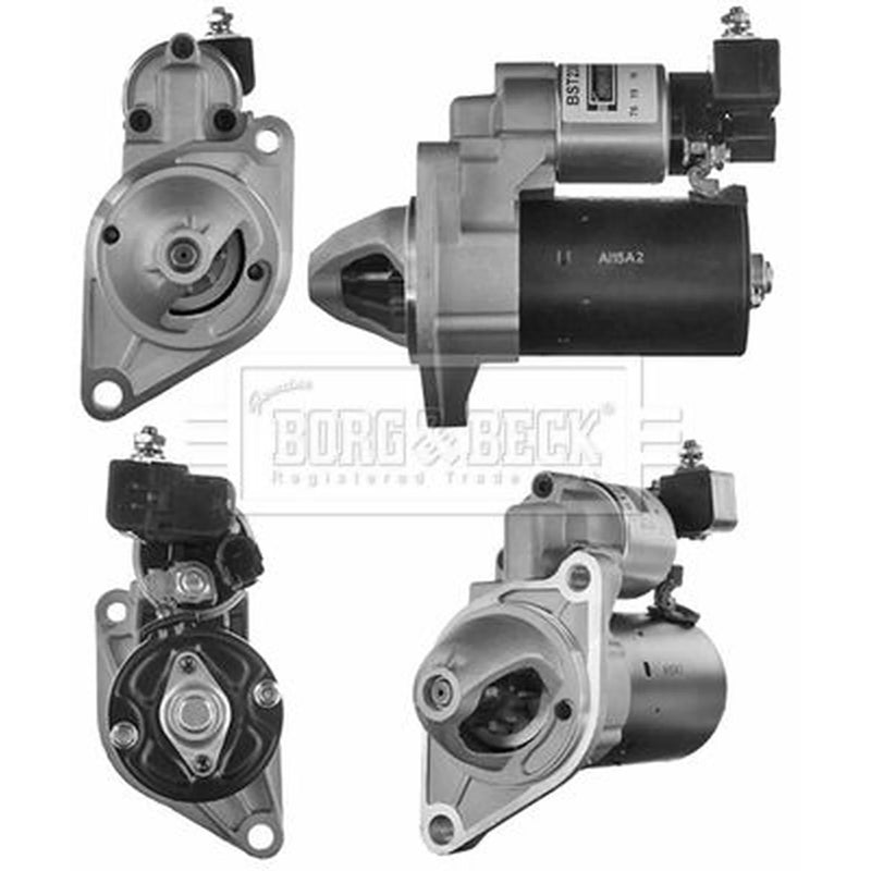 Borg & Beck Starter Motor 12V 1.1kW 9 Teeth BST2309