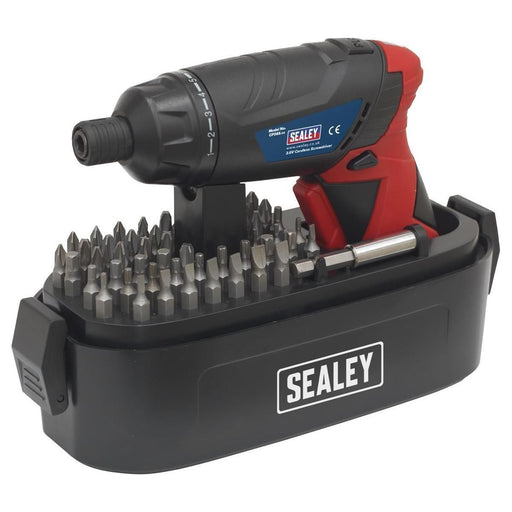 Sealey Cordless Screwdriver Set 53pc 3.6V Lithium-ion CP36S Sealey  - Town Parts