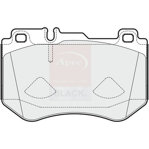 Apec Front Brake Pad Set PAD2024B